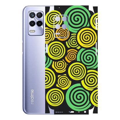 Realme Phone Skins (All Models) - Crazy Spiral - Matte Finish (M-91) Realme 8S (5G)