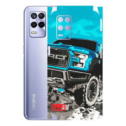 Realme Phone Skins (All Models) - Off Roading Lover - Matte Finish (M-95) Realme 8S (5G)