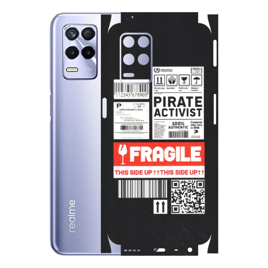 Realme Phone Skins (All Models) - Handle With Care - Matte Finish (M-99) Realme 8S (5G)