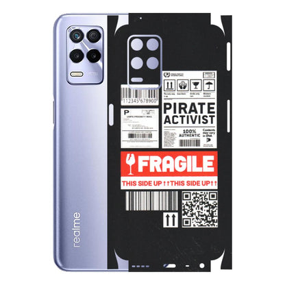 Realme Phone Skins (All Models) - Handle With Care - Matte Finish (M-99) Realme 8S (5G)