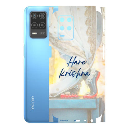 Realme Phone Skins (All Models) - Hare Krishna - 3D Embossed Finish (L-03) Realme 8 (4G)