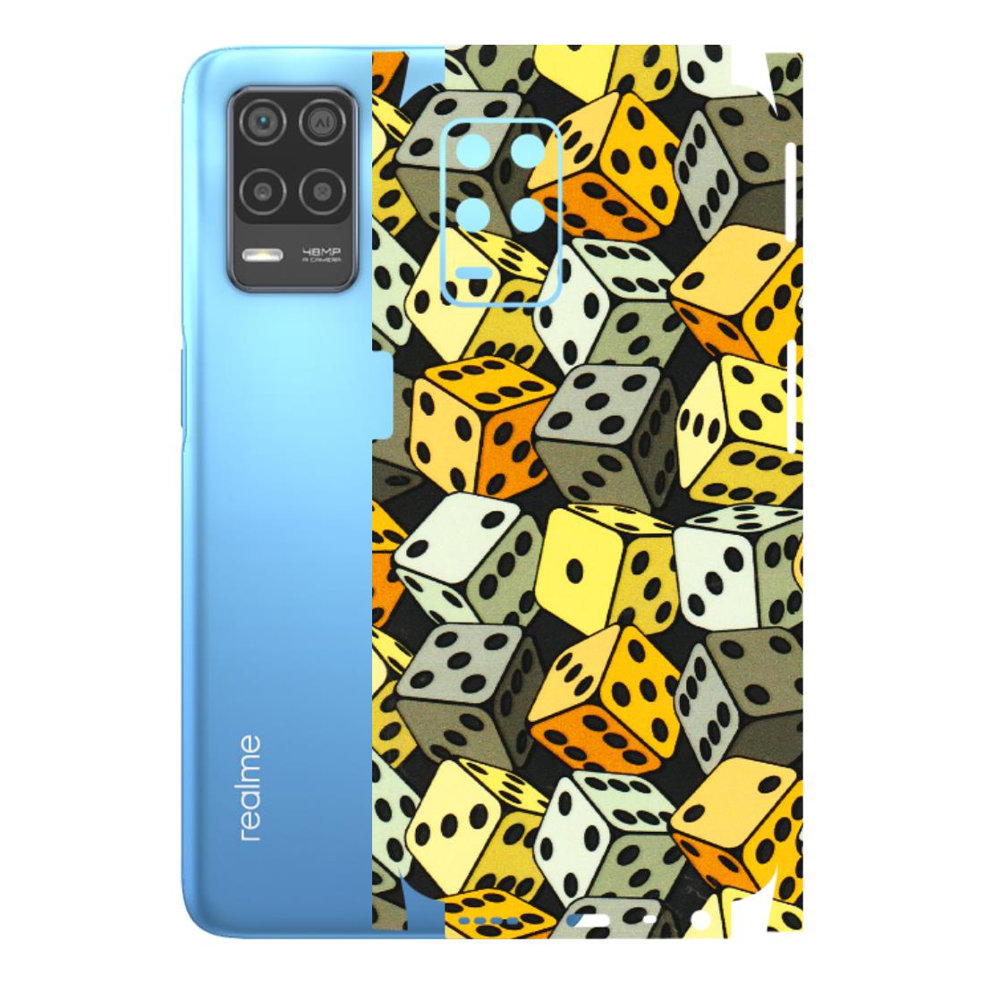 Realme Phone Skins (All Models) - Dices Of Life - 3D Embossed Finish (L-04) Realme 8 (4G)