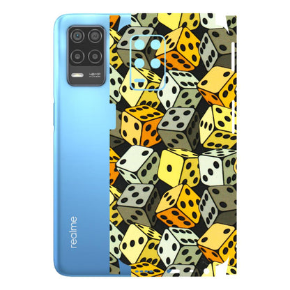 Realme Phone Skins (All Models) - Dices Of Life - 3D Embossed Finish (L-04) Realme 8 (4G)