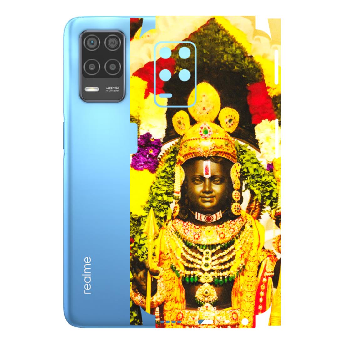 Realme Phone Skins (All Models) - Ram Lalla Ayodhya - 3D Embossed Finish (L-103) Realme 8 (4G)