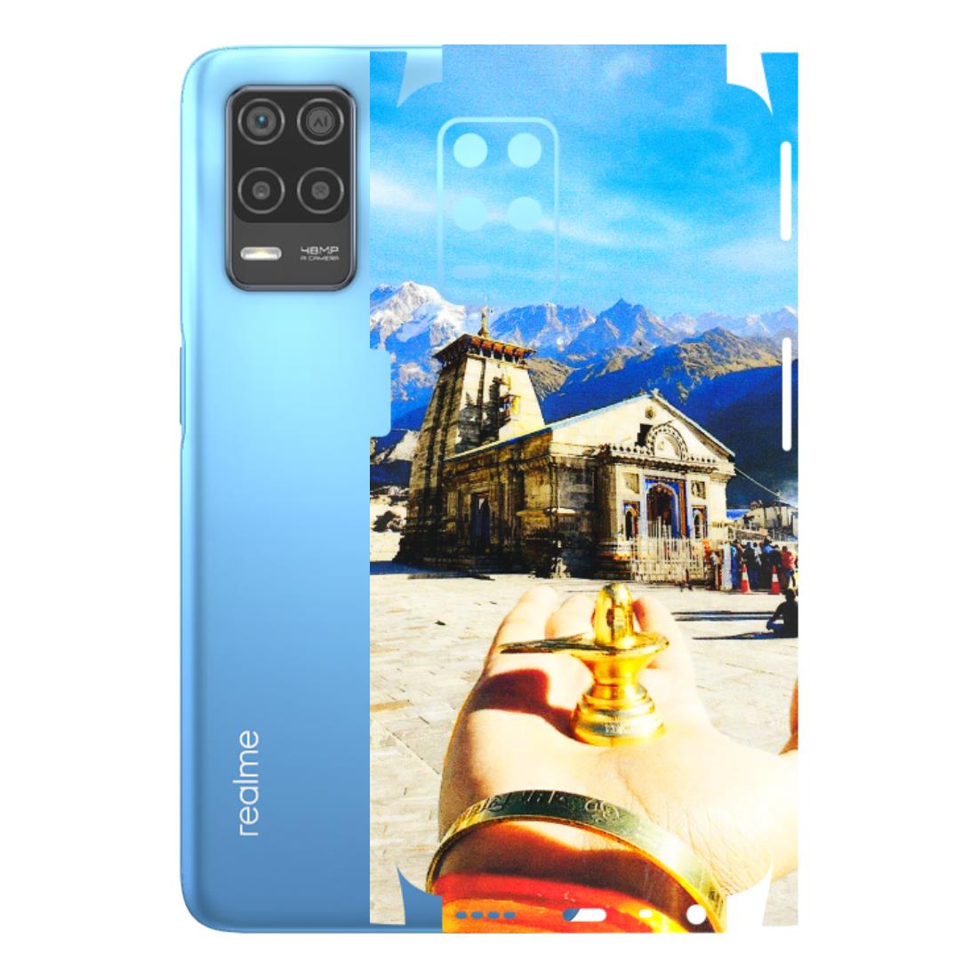 Realme Phone Skins (All Models) - Beauty of Kedarnath - 3D Embossed Finish (L-108) Realme 8 (4G)