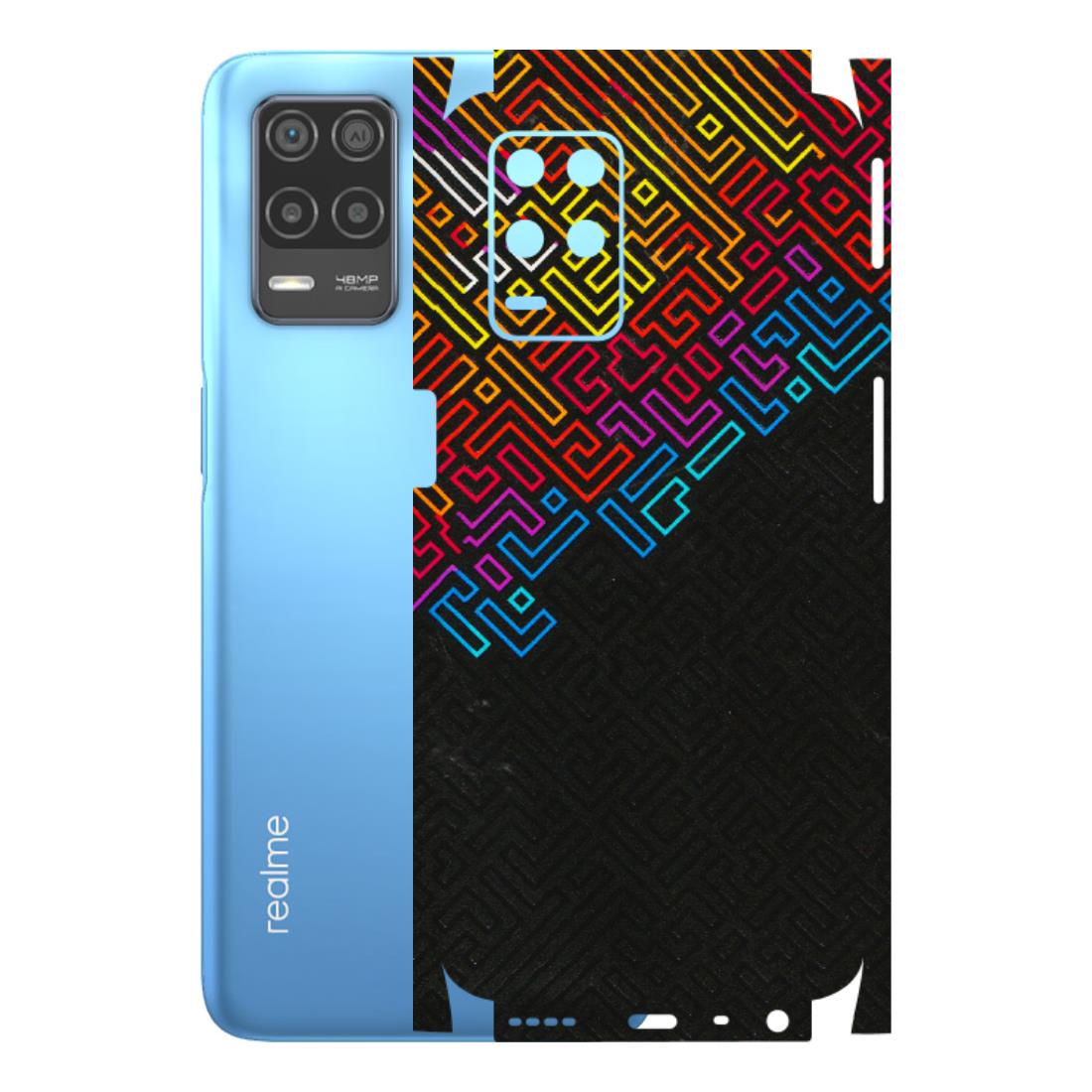 Realme Phone Skins (All Models) - Dotme Pattern Art - 3D Embossed Finish (L-121) Realme 8 (4G)