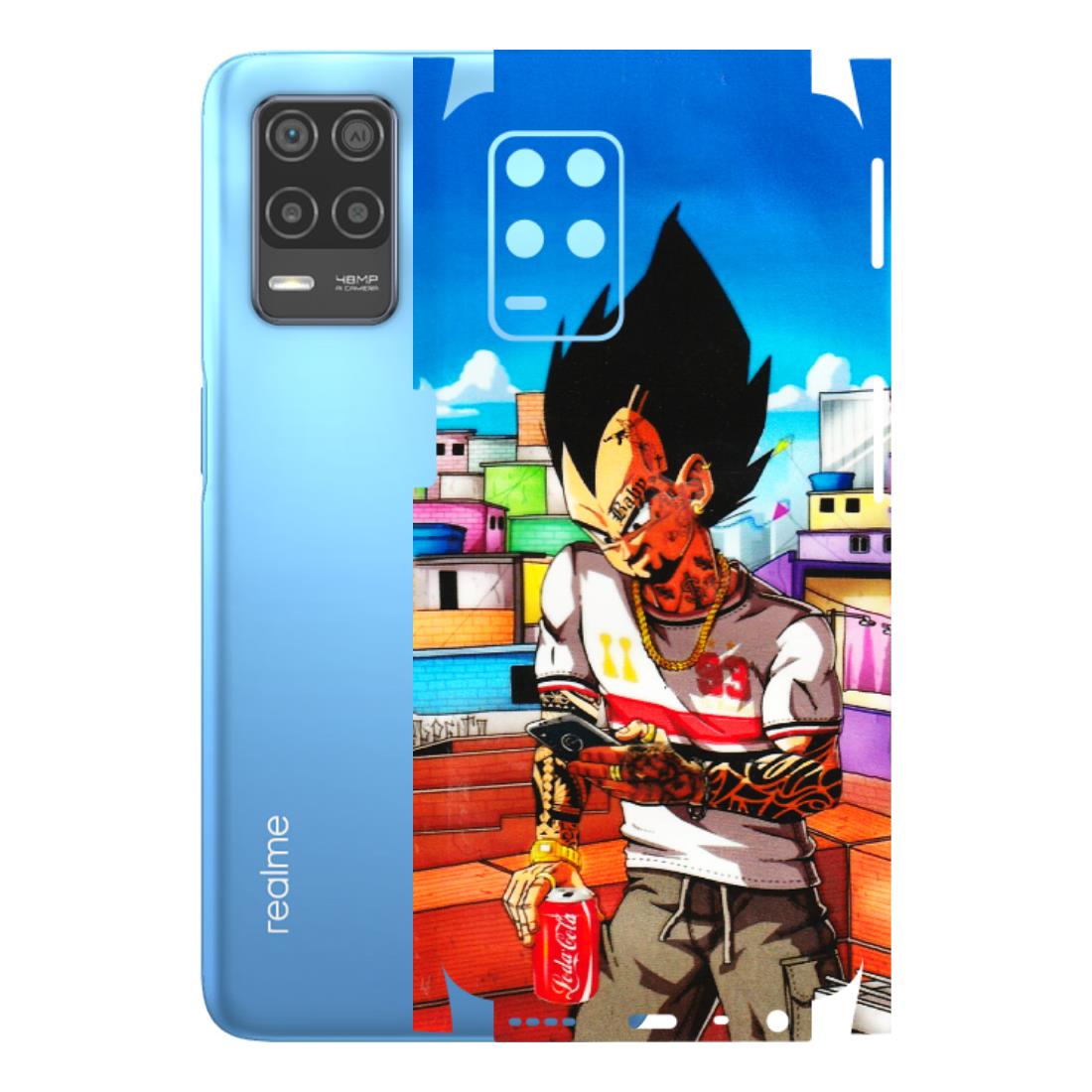 Realme Phone Skins (All Models) - Vegeta - 3D Embossed Finish (L-136) Realme 8 (4G)
