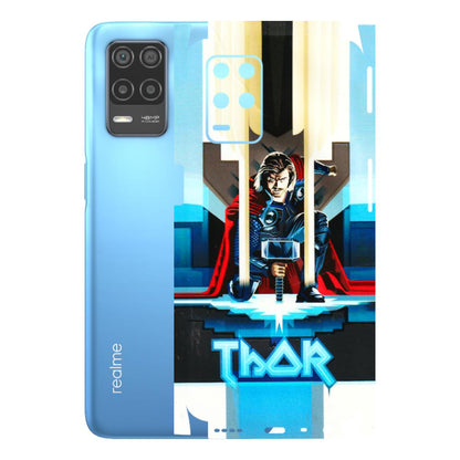 Realme Phone Skins (All Models) - Thor - 3D Embossed Finish (L-137) Realme 8 (4G)