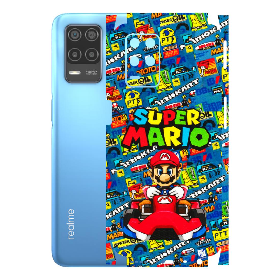 Realme Phone Skins (All Models) - Super Mario Kart - 3D Embossed Finish (L-140) Realme 8 (4G)