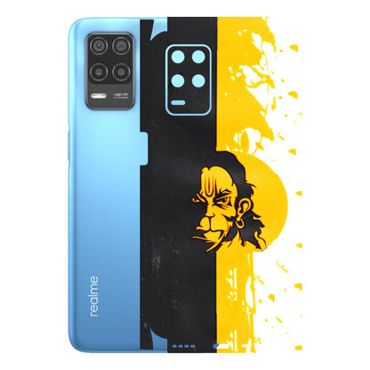 Realme Phone Skins (All Models) - Bajrangbali - 3D Embossed Finish (L-151) Realme 8 (4G)