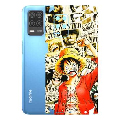 Realme Phone Skins (All Models) - Luffy Anime - 3D Embossed Finish (L-177) Realme 8 (4G)