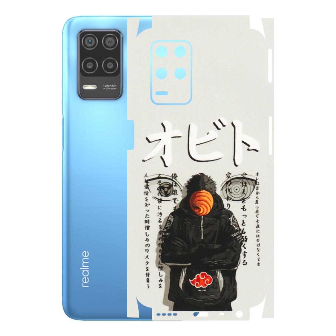 Realme Phone Skins (All Models) - Obito Anime Eye - 3D Embossed Finish (L-19) Realme 8 (4G)