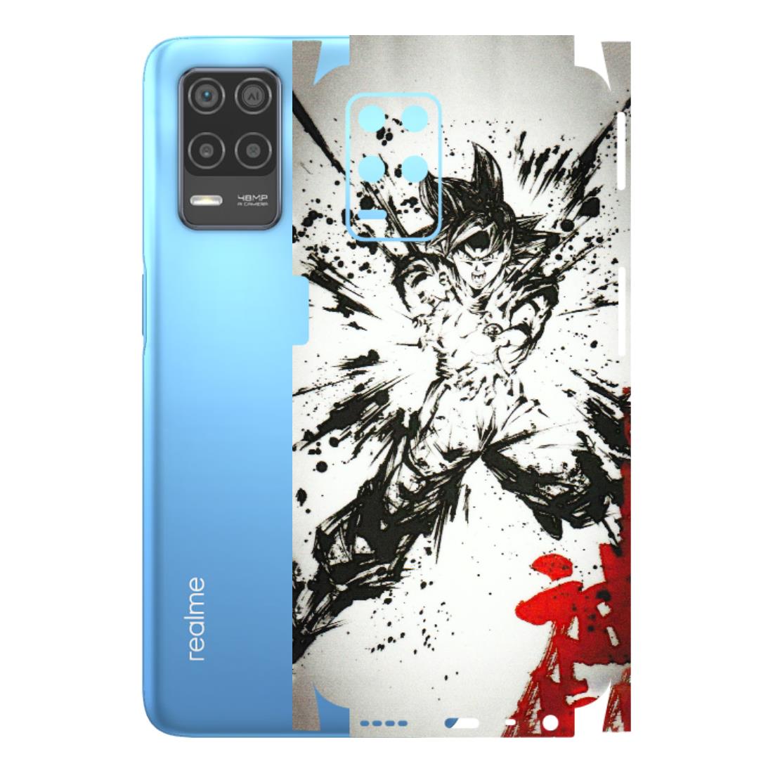 Realme Phone Skins (All Models) - DBZ - 3D Embossed Finish (L-206) Realme 8 (4G)