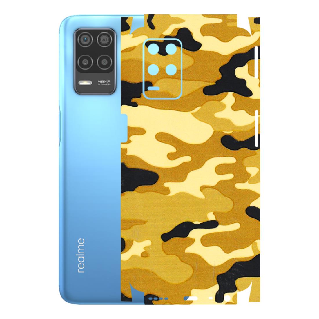 Realme Phone Skins (All Models) - Indian Camo - 3D Embossed Finish (L-228) Realme 8 (4G)