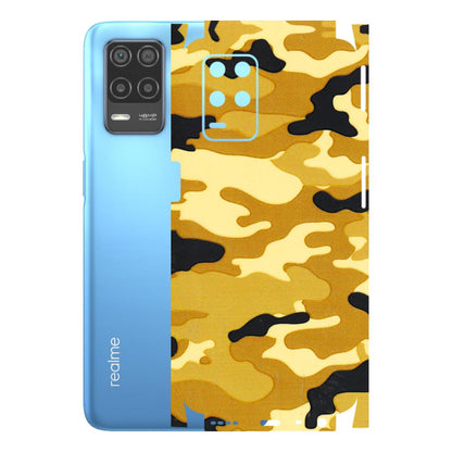 Realme Phone Skins (All Models) - Indian Camo - 3D Embossed Finish (L-228) Realme 8 (4G)