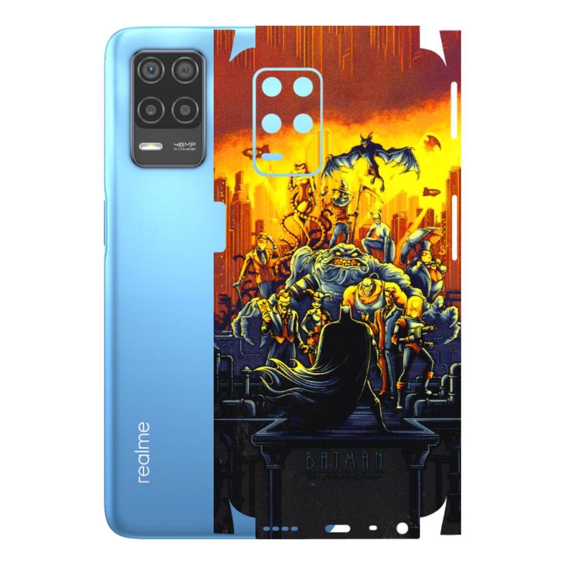 Realme Phone Skins (All Models) - Games Doodles - 3D Embossed Finish (L-24) Realme 8 (4G)