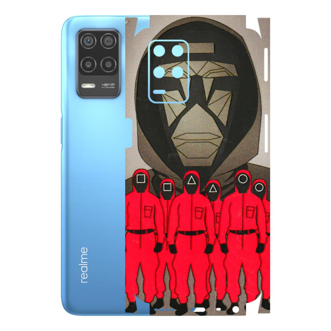 Realme Phone Skins (All Models) - Squid Game Hero - 3D Embossed Finish (L-245) Realme 8 (4G)