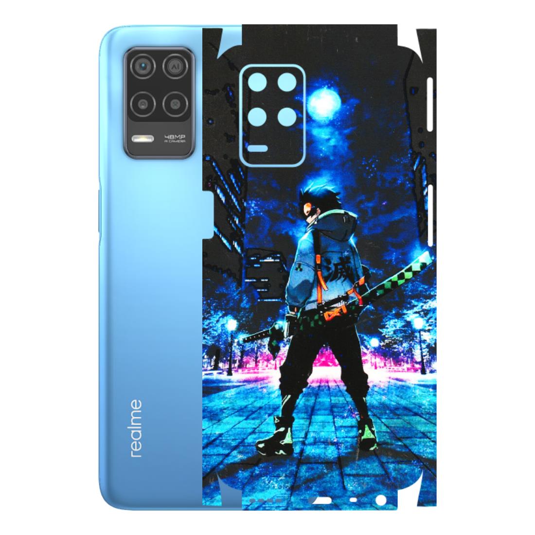 Realme Phone Skins (All Models) - Demon Slayer Sword - 3D Embossed Finish (L-247) Realme 8 (4G)