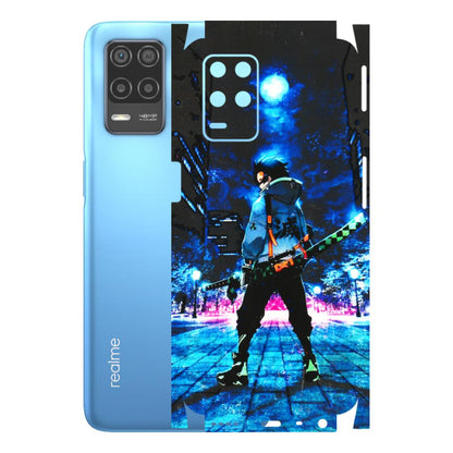 Realme Phone Skins (All Models) - Demon Slayer Sword - 3D Embossed Finish (L-247) Realme 8 (4G)