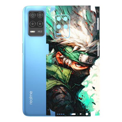 Realme Phone Skins (All Models) - Kakashi Side Profile - 3D Embossed Finish (L-249) Realme 8 (4G)