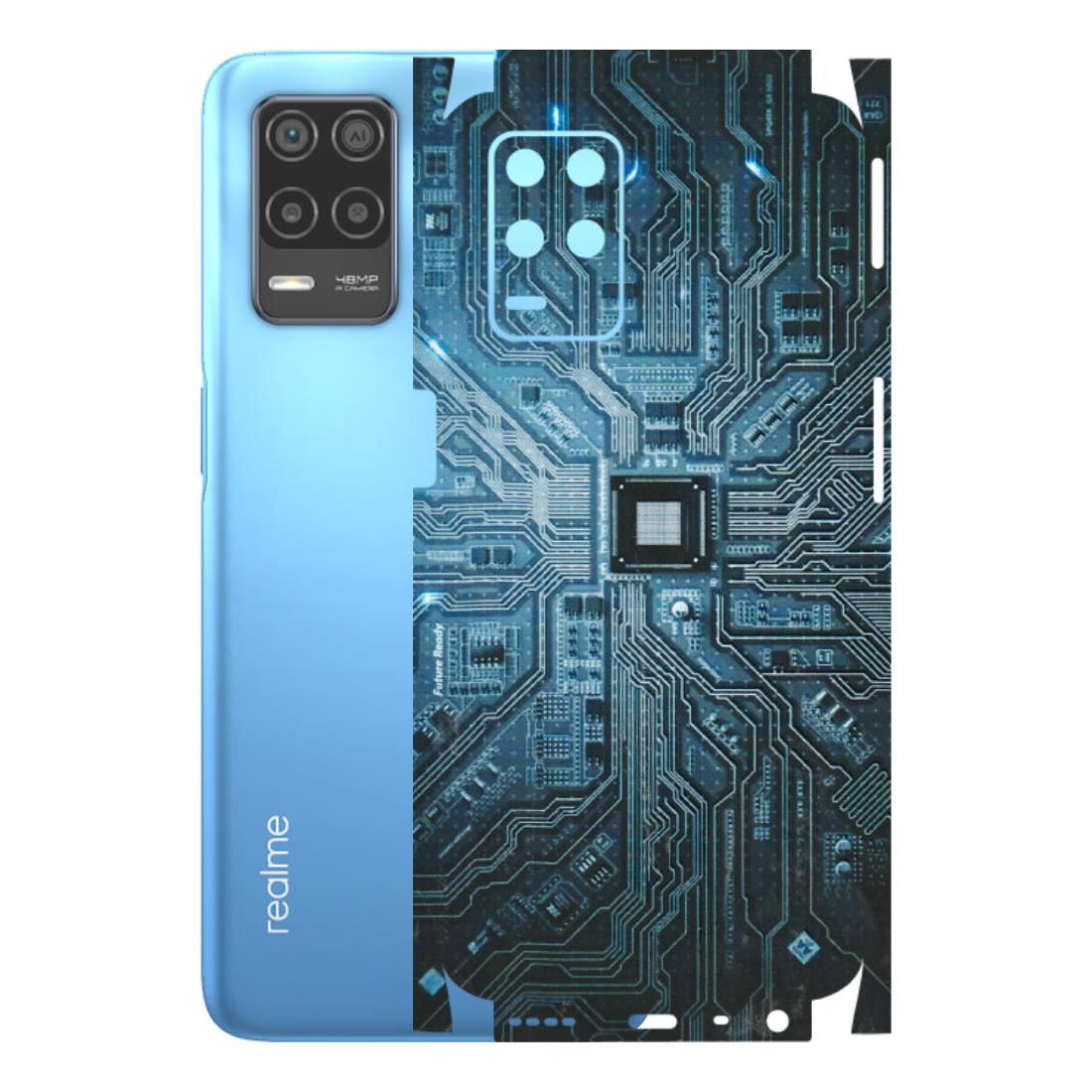 Realme Phone Skins (All Models) - Original Circuit - 3D Embossed Finish (L-267) Realme 8 (4G)