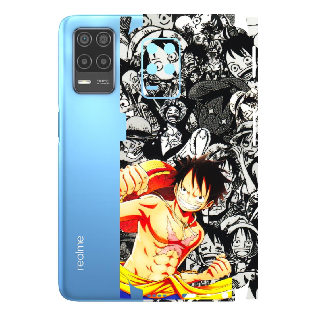Realme Phone Skins (All Models) - Anime Comics Games Doodles - 3D Embossed Finish (L-27) Realme 8 (4G)