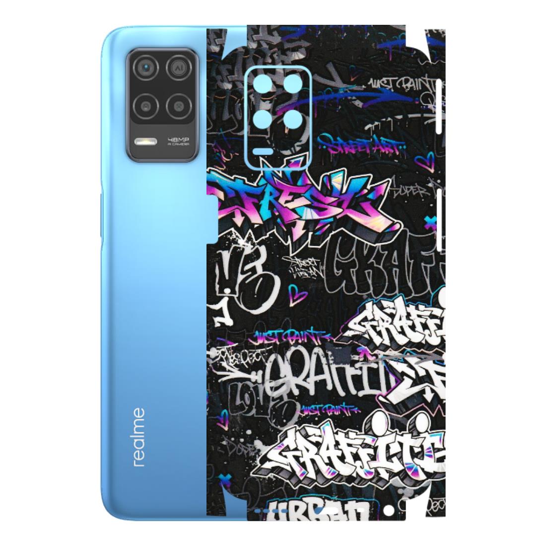 Realme Phone Skins (All Models) - Graffiti Killer - 3D Embossed Finish (L-274) Realme 8 (4G)