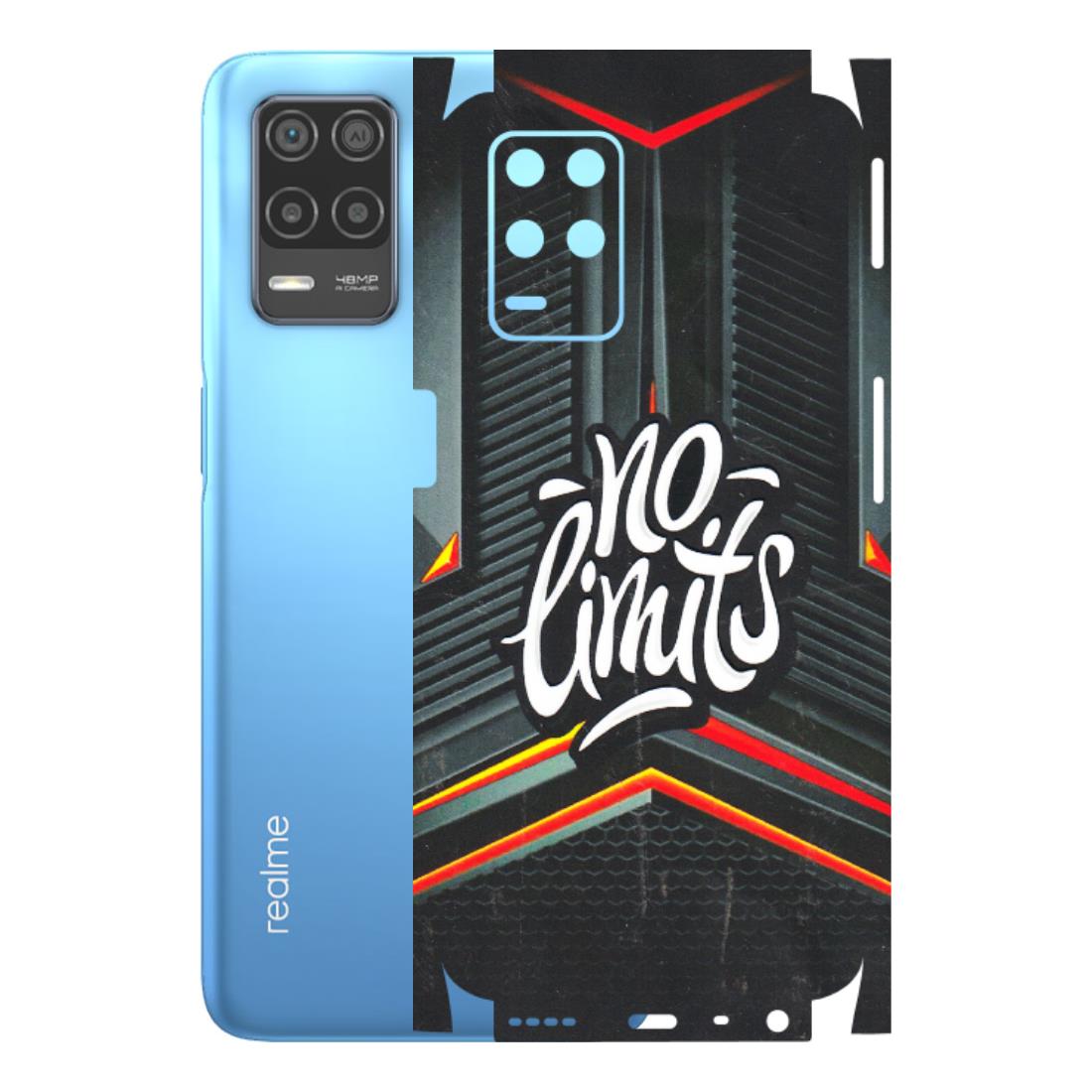 Realme Phone Skins (All Models) - No Limits - 3D Embossed Finish (L-286) Realme 8 (4G)
