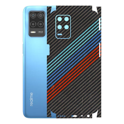 Realme Phone Skins (All Models) - Carbon BM - 3D Embossed Finish (L-302) Realme 8 (4G)