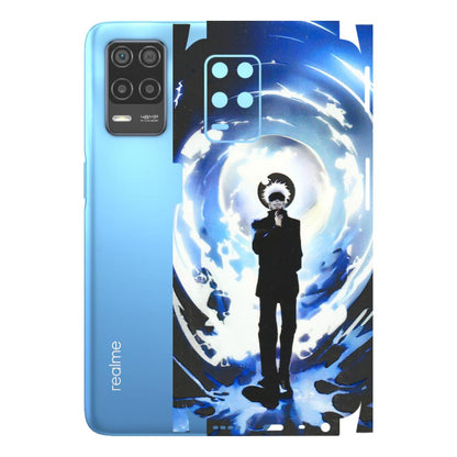 Realme Phone Skins (All Models) - Jujustu Kaisen Anime Manga - 3D Embossed Finish (L-317) Realme 8 (4G)