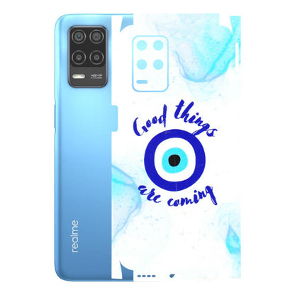 Realme Phone Skins (All Models) - Evil Eye Good Things Are Coming - 3D Embossed Finish (L-322) Realme 8 (4G)