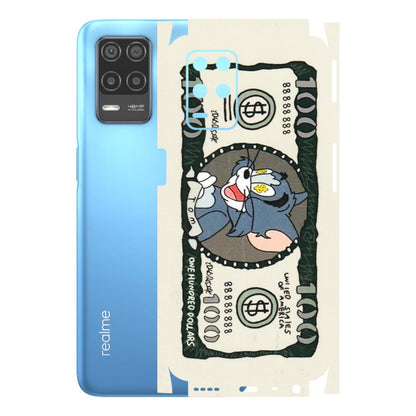 Realme Phone Skins (All Models) - Tom Hundred Dollar - 3D Embossed Finish (L-324) Realme 8 (4G)