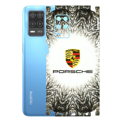 Realme Phone Skins (All Models) - Porche Classic - 3D Embossed Finish (L-51) Realme 8 (4G)