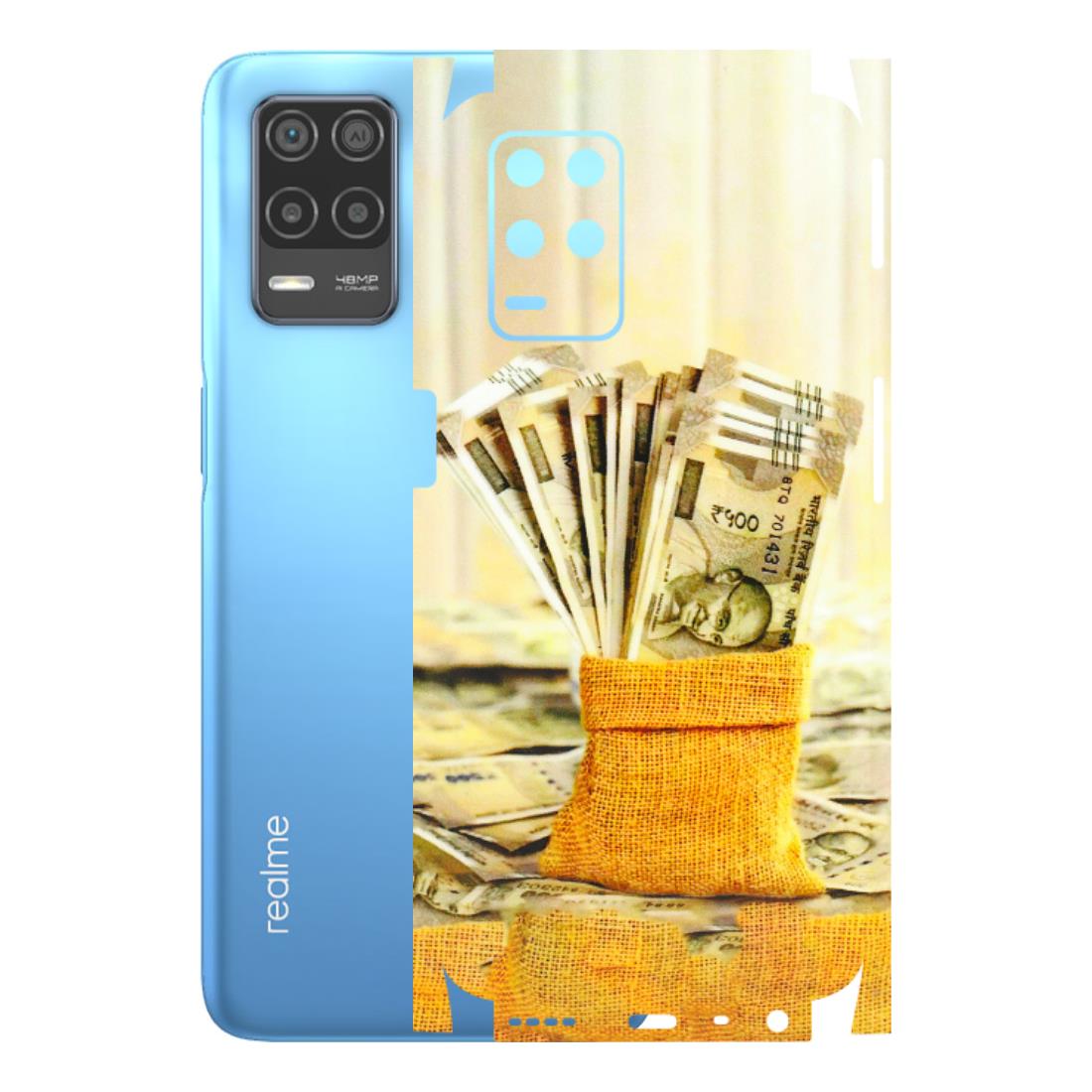 Realme Phone Skins (All Models) - Show Me The Money - 3D Embossed Finish (L-52) Realme 8 (4G)