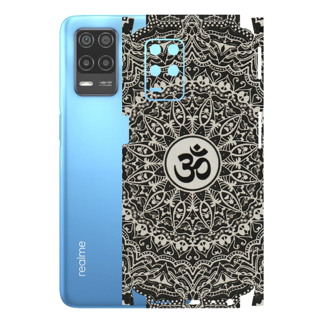 Realme Phone Skins (All Models) - Aum Elegant Mandala - 3D Embossed Finish (L-62) Realme 8 (4G)