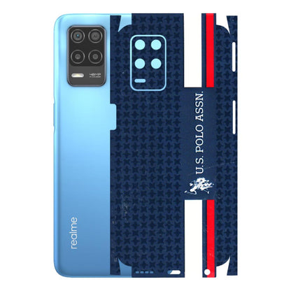 Realme Phone Skins (All Models) - US POLO Designer Brand - 3D Embossed Finish (L-65) Realme 8 (4G)