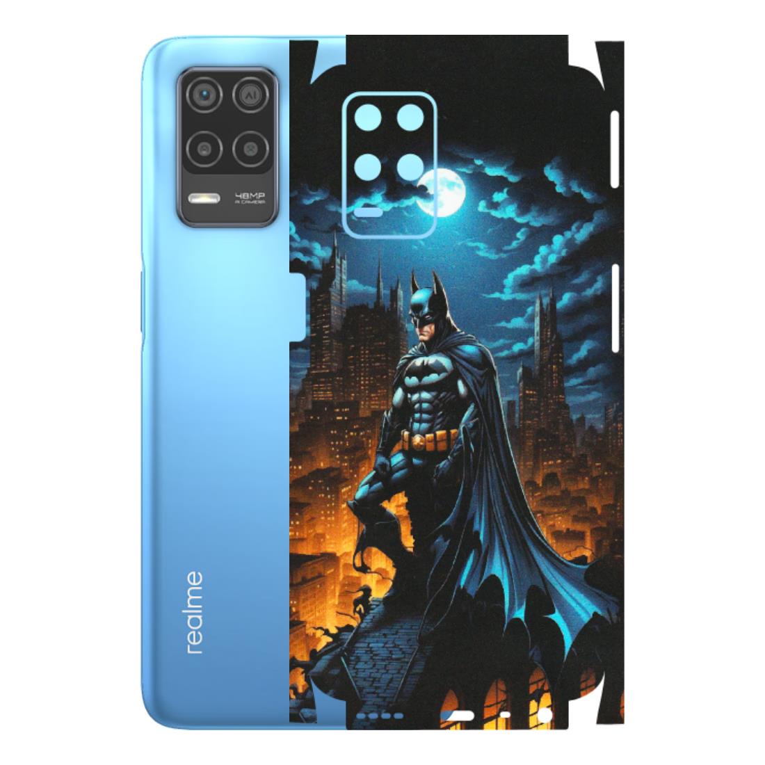 Realme Phone Skins (All Models) - Batman Arkham City - Matte Finish (M-01) Realme 8 (4G)