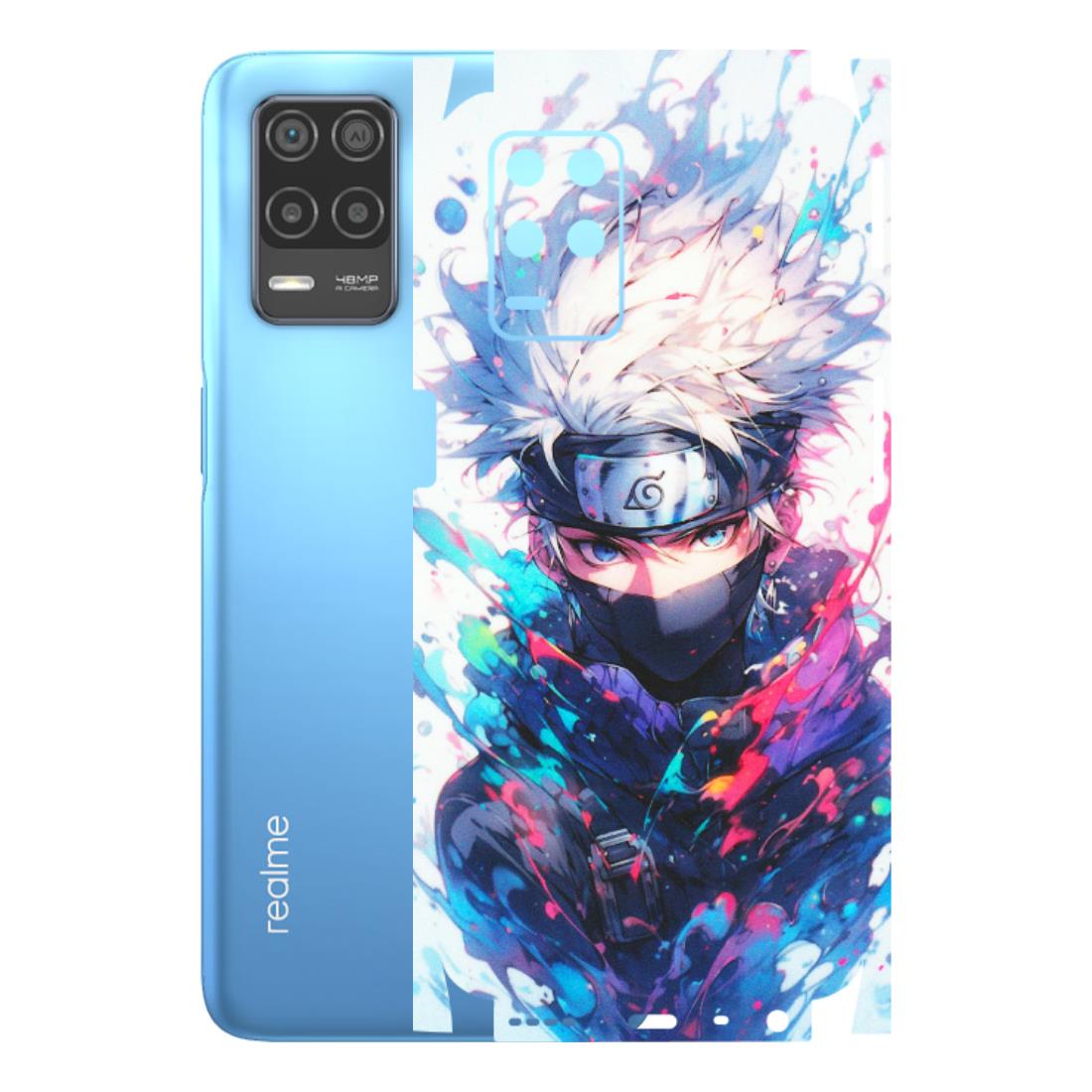 Realme Phone Skins (All Models) - Naruto Face Mask - Matte Finish (M-03) Realme 8 (4G)
