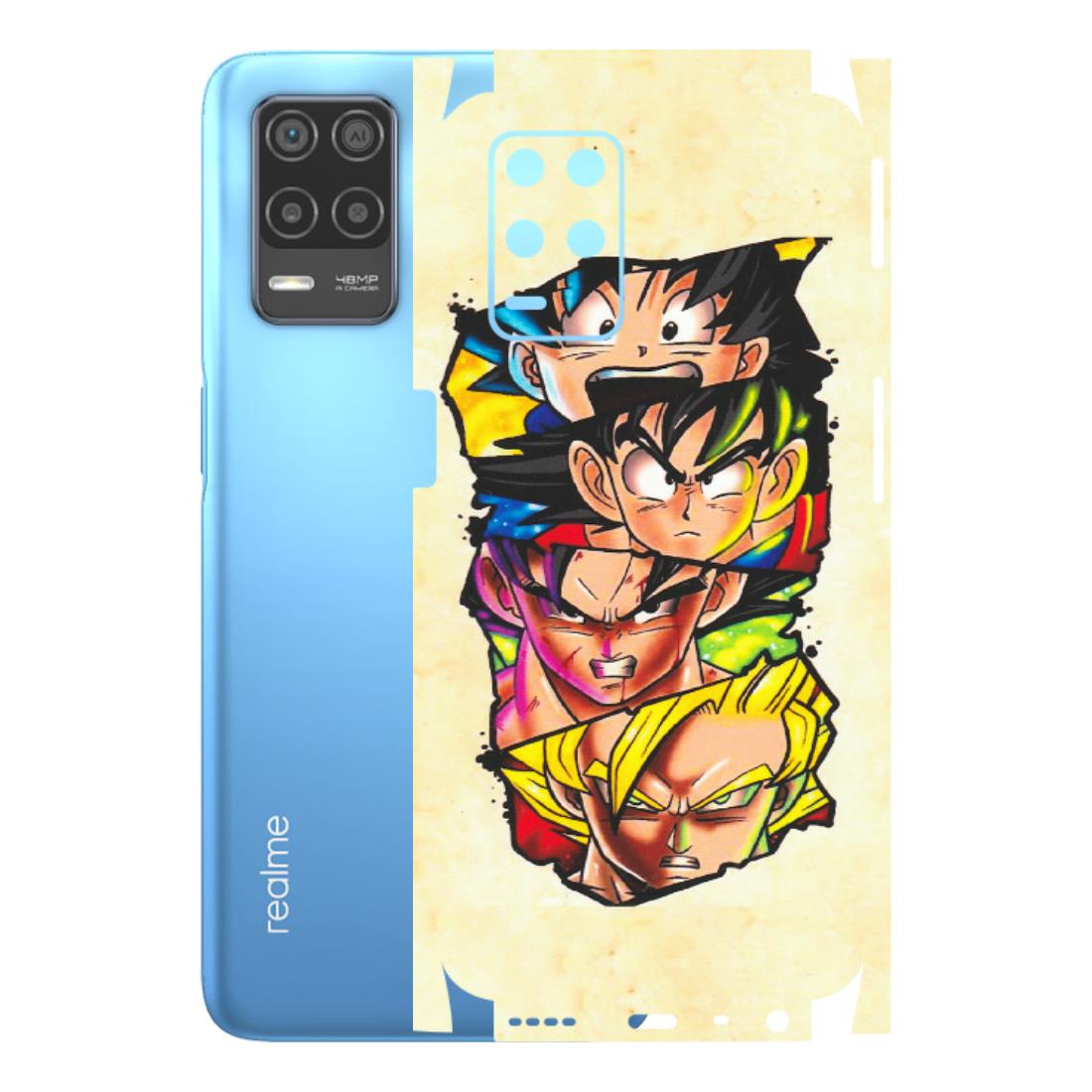 Realme Phone Skins (All Models) - Angry Multi Anime - Matte Finish (M-113) Realme 8 (4G)