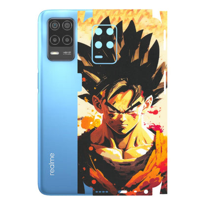 Realme Phone Skins (All Models) - Angry Goku - Matte Finish (M-12) Realme 8 (4G)