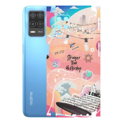 Realme Phone Skins (All Models) - Stronger Then Yesterday - Matte Finish (M-128) Realme 8 (4G)