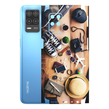 Realme Phone Skins (All Models) - Travel Wanderlust - Matte Finish (M-133) Realme 8 (4G)
