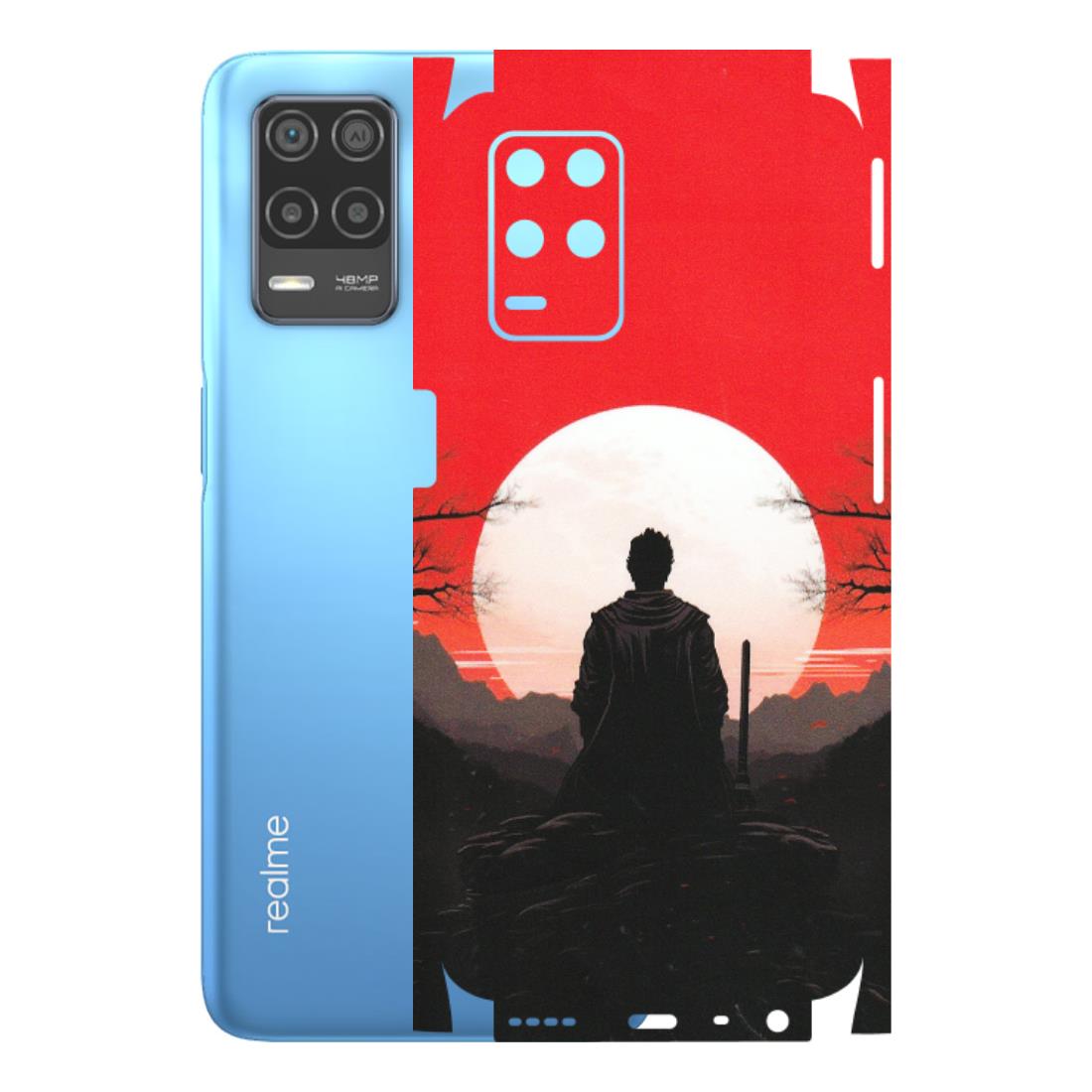 Realme Phone Skins (All Models) - Samurai Anime - Matte Finish (M-141) Realme 8 (4G)
