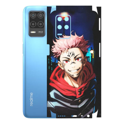 Realme Phone Skins (All Models) - Yuji Itadori Funny Face Anime - Matte Finish (M-152) Realme 8 (4G)