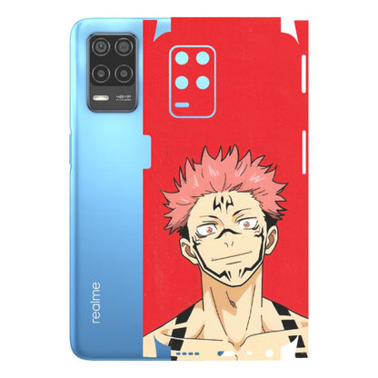 Realme Phone Skins (All Models) - Ryomen Sukuna Fun Anime - Matte Finish (M-153) Realme 8 (4G)