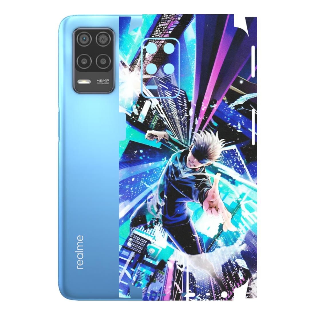Realme Phone Skins (All Models) - Manga Action Jujustu Kaisen Anime - Matte Finish (M-155) Realme 8 (4G)