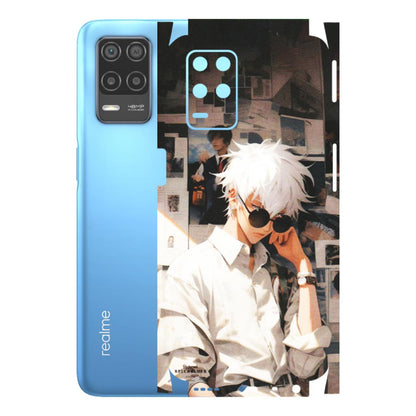 Realme Phone Skins (All Models) - Gojo Satoru Jujustu Kaisen Anime - Matte Finish (M-156) Realme 8 (4G)