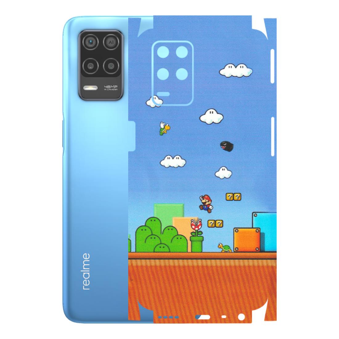 Realme Phone Skins (All Models) - Mario Game Scene - Matte Finish (M-24) Realme 8 (4G)