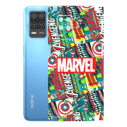 Realme Phone Skins (All Models) - Marvel Comic Lover - Matte Finish (M-30) Realme 8 (4G)