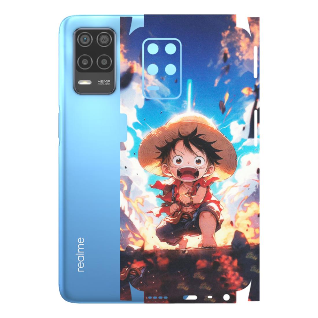 Realme Phone Skins (All Models) - Toon One Piece Cute Character - Matte Finish (M-35) Realme 8 (4G)